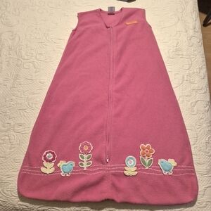 Halo Sleep Sack sized 18-24 months, fits longer, single layer fleece appliqued